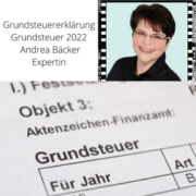 Grundsteuererklärung 2022 | Expertin Andrea Bäcker Grundsteuer